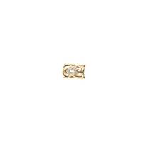 STORY forgyldt sølv charm - Cubic Zirconia