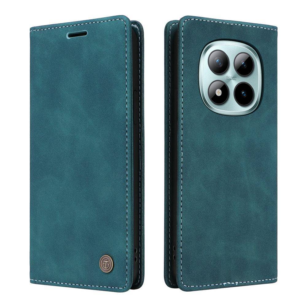 Flippfodral för Xiaomi Redmi Note 15 Pro Plus 5G 2026 Läder 360 Skydd Plånbok Funda Redmi Note 15 Pro Note15 4G Bokomslag Etui kaffe