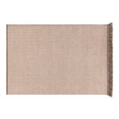 GAN - Garden Layers Rug, Diagonal Almond/Ivory, 90 x 200 - Udendørs måtter - Patricia Urquiola - Beige