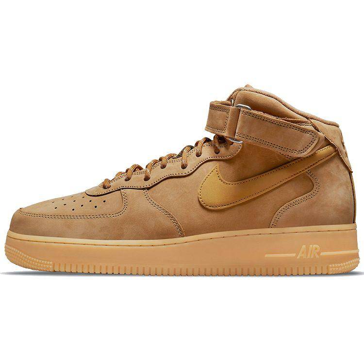 Nike Air Force 1 Mid '07 WB Herr Flax Vete Gum Ljusbrun Vardagliga Livsstilssneakers DJ9158-200 cm