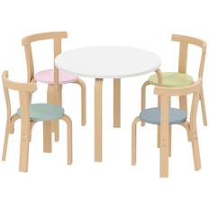 Barnbord med stolar 5-delar