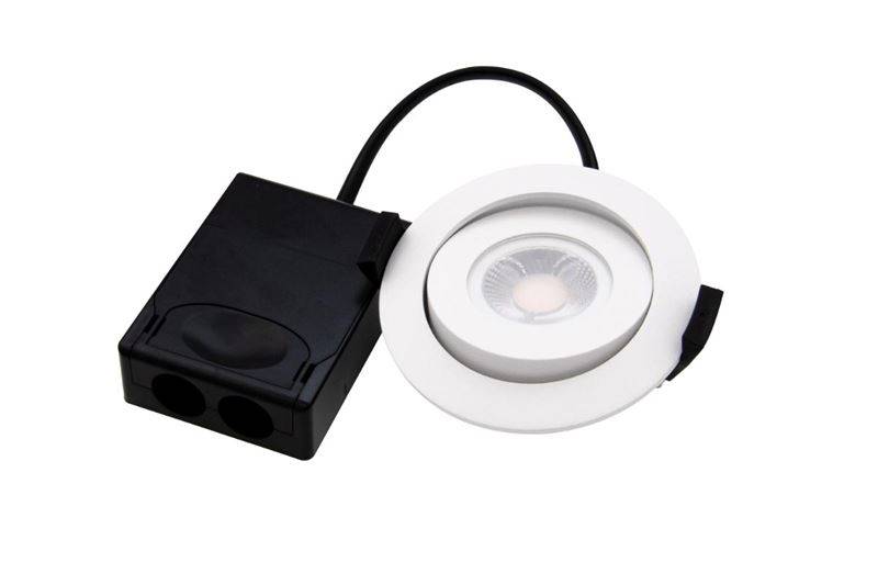 DIOSPOT 25 DOB hvid 6W 927/930 350lm 55°