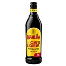 Kahlúa Coffee-Likör – Aromatischer Kaffee Likör mit Noten von Karamell und Vanille – Ideal pur, in Kaffeeheißgetränken oder Cocktails wie Espresso Martini – 1 x 0,7 l