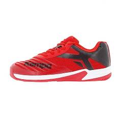 Kempa Unisex barn wing 2.0 junior handbollsskor, sportskor, gymnastikskor, Svart röd, 28 EU