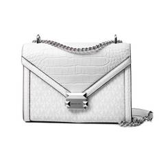 Axelväska Michael Kors Whitney Vit 24 x 18 x 8 cm