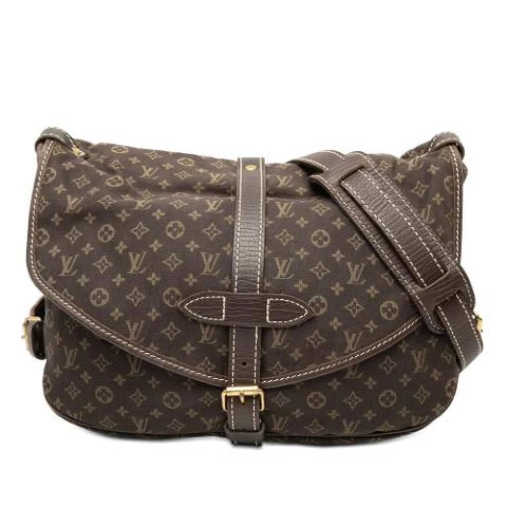 Louis Vuitton Vintage - Pre-owned Mini Lin Saumur Vintage - unisex - ONE Size - Läder