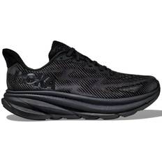 Hoka Clifton 9 Men's Running Shoes, Black/Black - 10.5 UK