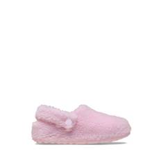 Crocs Crocs Pink Toddler Classic Cozzzy Fleece Slippers