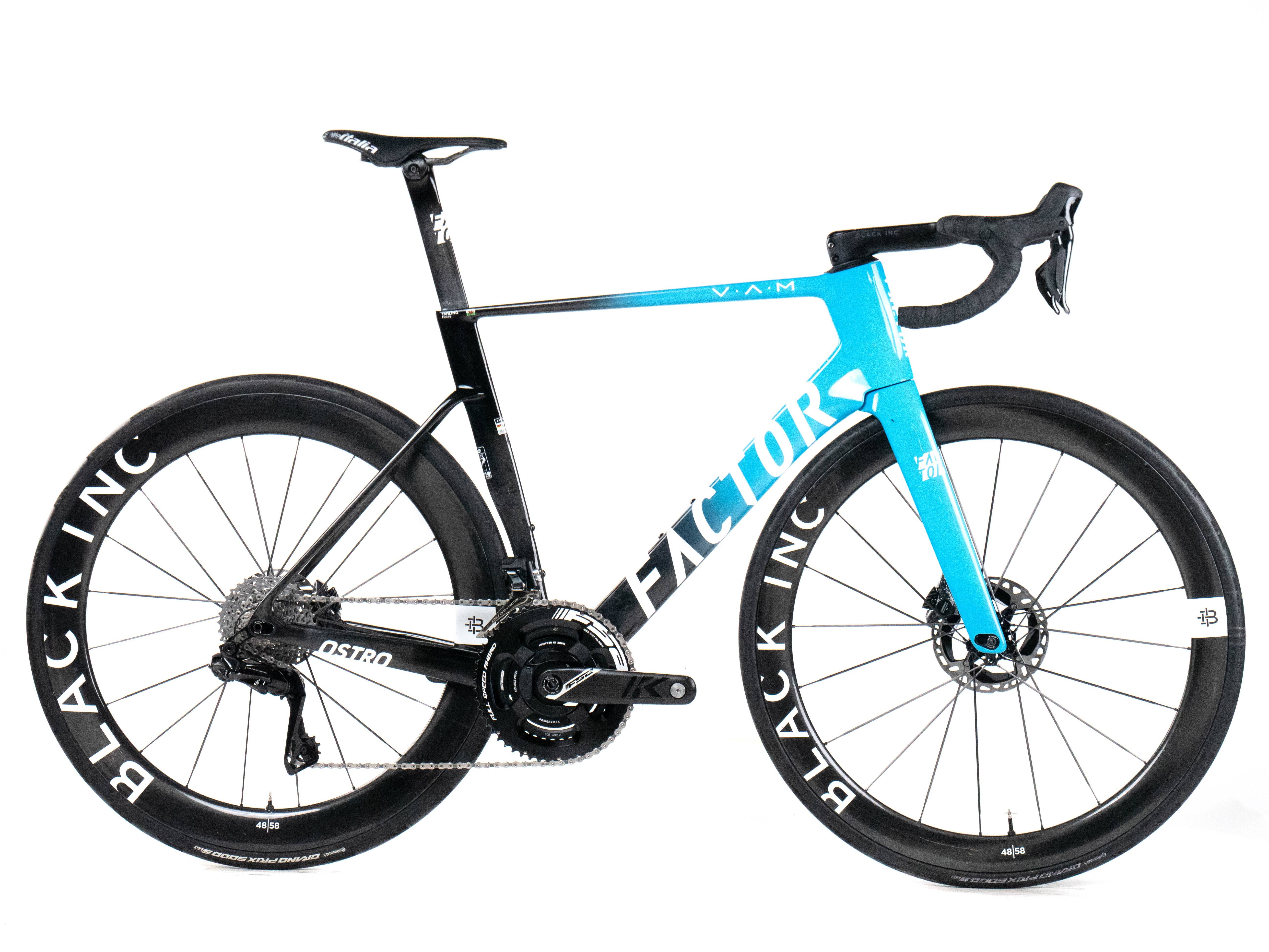 Factor Ostro 2.0 2024 Finlay Tarling size 56 Premier Tech Shimano Dura Ace Di2 2x12sp - Bikeroom / 56 / ISN