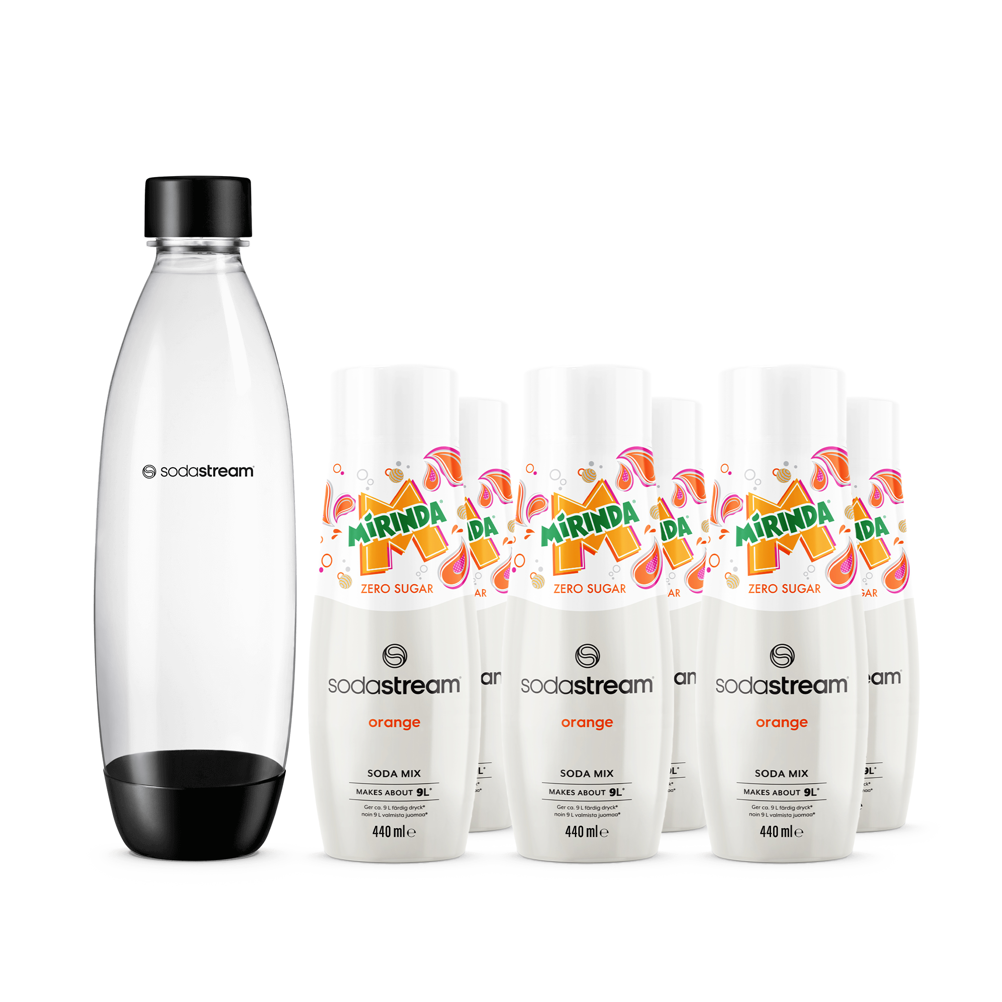 SodaStream 6-pack Mirinda Zero