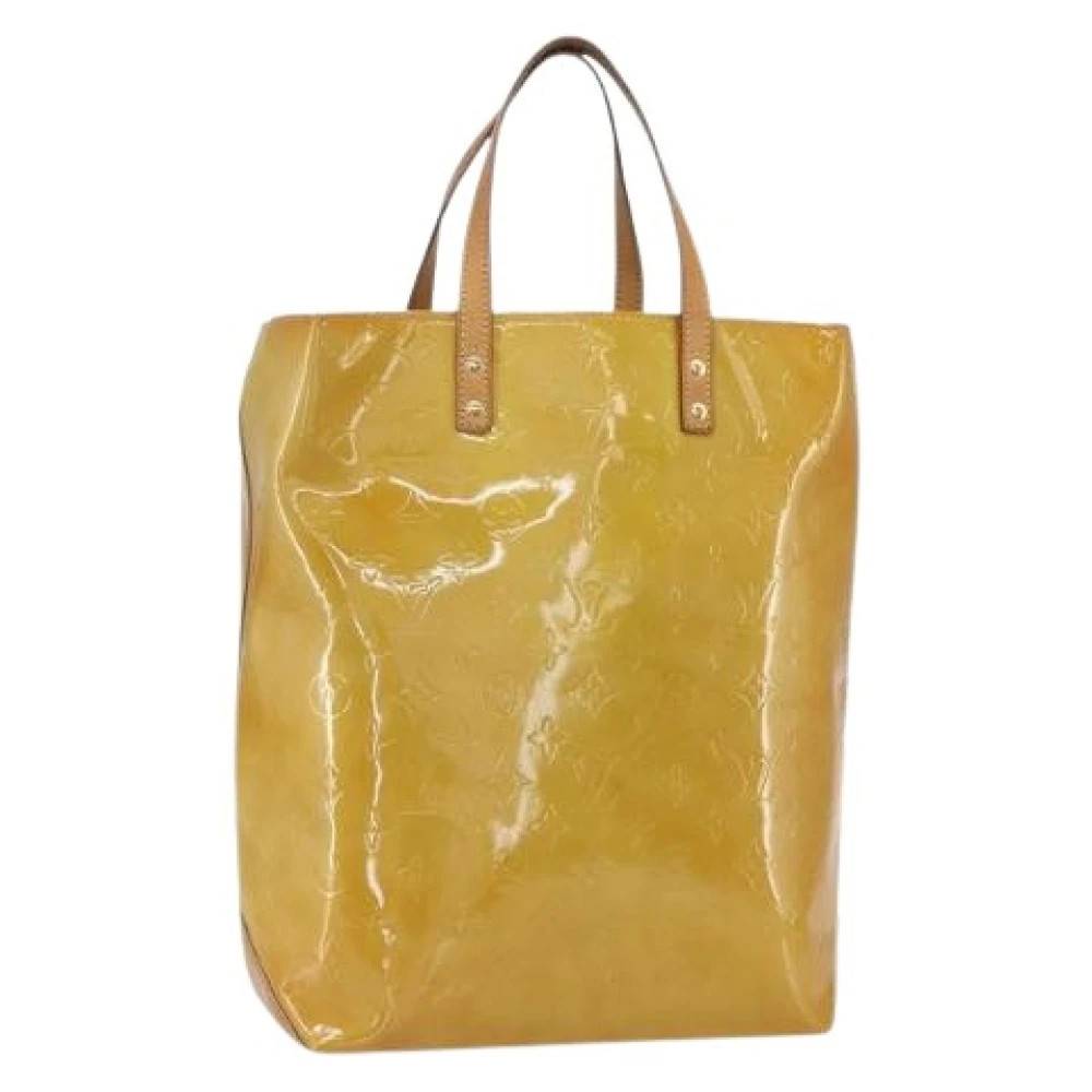 Louis Vuitton Vintage Pre-owned Vintage Tote Bag - Vintage - Dame - Beige - ONE SIZE - Læder