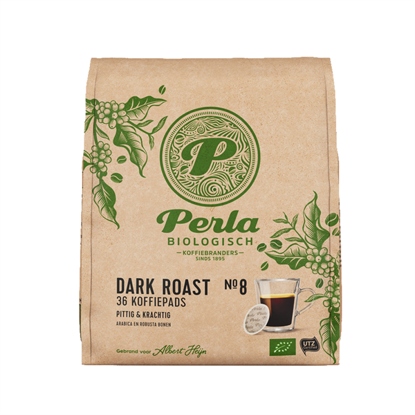Perla Økologisk Dark Roast 36.