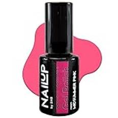 NAILUP av SNB UV/LED-gel nagellack för manikyr och pedikyr – middagssnos rosa – 6 ml – neon | gelpolish | SNB professionella färger UV lack gel naglar nageldesign | gelnaglar | Gel nagellack