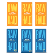 Rå chocolade fra Rawhalo