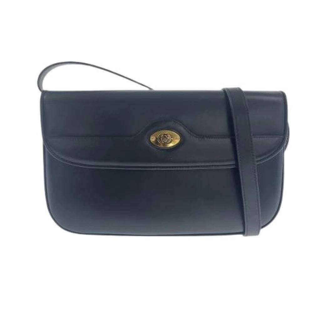 Gucci Vintage Pre-owned Laeder gucci-tasker - Vintage - Dame - Sort - ONE SIZE -