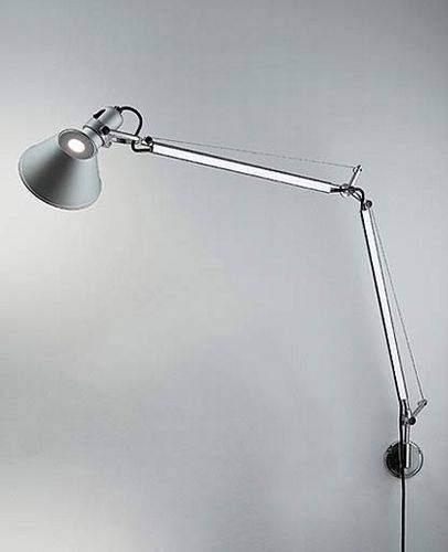 Tolomeo væglampe Artemide - Halogen / Hvid