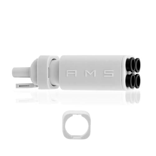 Nssnlur AMS Lite Filamenthub för Bambulab A1/A1 Mini, AMS 4-i-1 PTFE-adapter 5-vägs Filamenthub PTFE-röradapter för Bambu Lab A1/A1 Mini 3D-skrivartillbehör