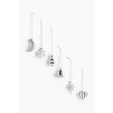 H&M Home - 6-pak julepynt - Sølv
