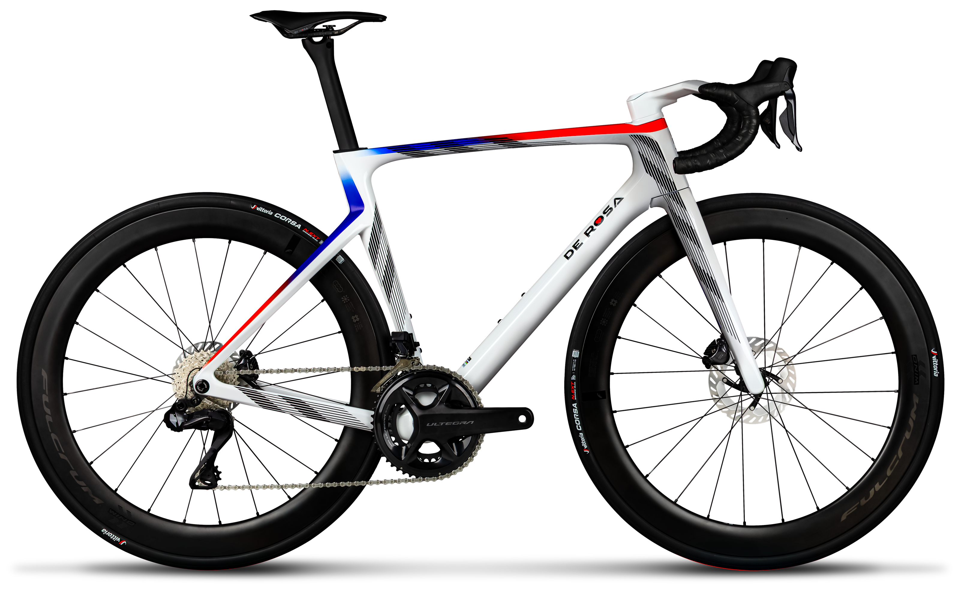 De Rosa Merak | Shimano Dura-Ace Di2 | Fulcrum Speed - Dynamic White / L (56)