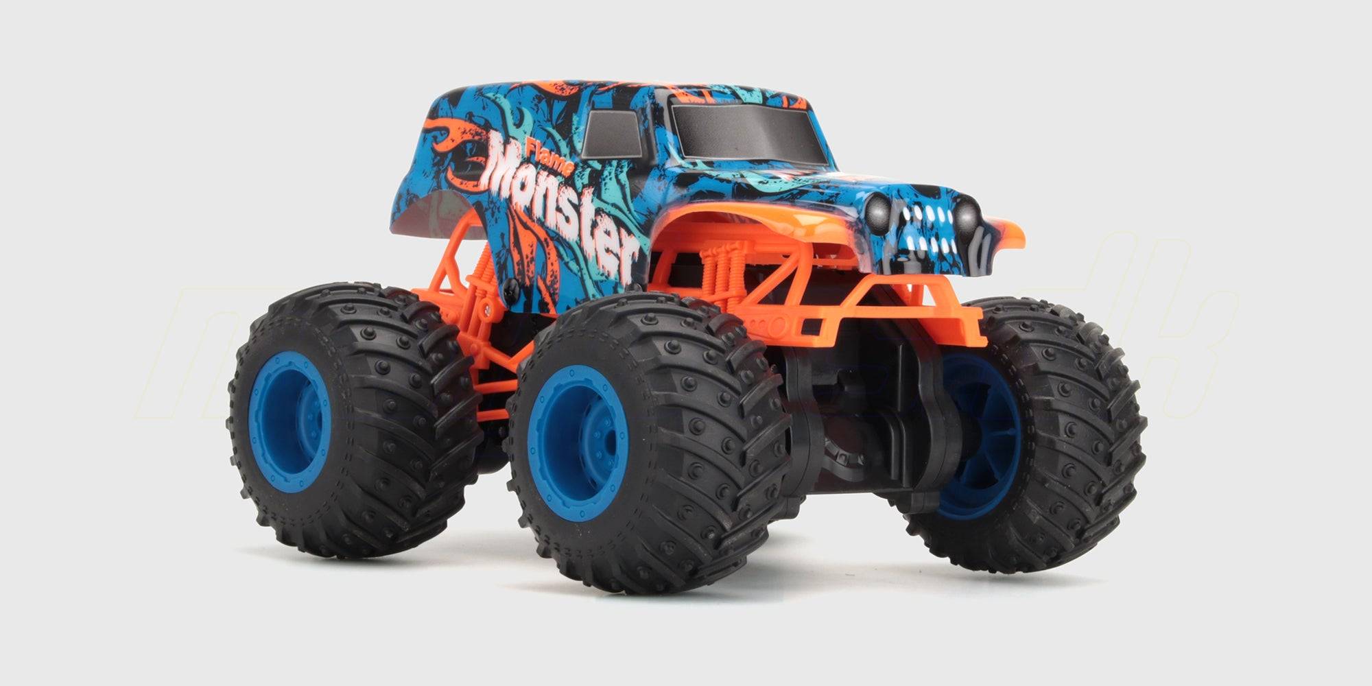 Flash4 Monster Truck - Hot Rod (rød)