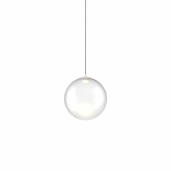 Random Solo Pendel Ø23cm Frosted White