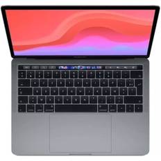 MacBook Pro Touchbar 13" M1 3,2 Ghz 8 GB 256 GB SSD Space Grey (2020) - Renoverad - Utmärkt skick - Refurbished Grade A+ - Swedish keyboard