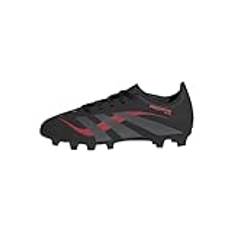 adidas Unisex – Barn PREDATOR Club Firm Ground/Multi Ground Football boots Kids, Core Black/Grey Four/Lucid Red, 31 EU