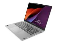 Lenovo IdeaPad Slim 5 14Q8X9 83HL - Snapdragon X - X1-26-100 / upp till 3 GHz - Win 11 Home (med ARM) - Qualcomm Adreno - 16 GB RAM - 512 GB SSD NVMe - 14 OLED 1920 x 1200 - Wi-Fi 7, Bluetooth - molngrå - kbd: nordiskt (danska/finska/norska/svenska)