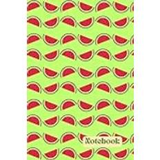 Watermelon Notebook with 120 lined Pages: Melon Notepad. Juicy Fruit. Summer vibes. Gift Idea. Back to School. Stocking Filler.