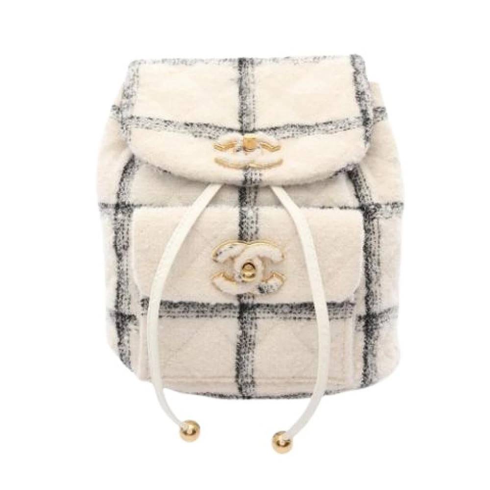 Chanel Vintage Pre-owned Vintage Rygsæk - Vintage - Dame - Hvid - ONE SIZE -