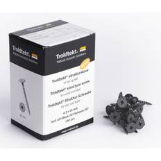 Troldtekt Struktur Skrue Sort 207 - 4,2 x 55 mm 100 stk Pakning ✓ På lager - klar til levering og afhentning