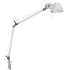 Artemide Tolomeo Bordlampe Hvid med Klemme