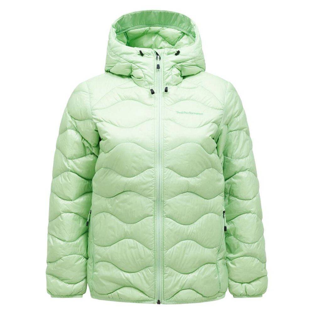 Helium Down Hood Jacket Dam, XS, VIVID GREEN