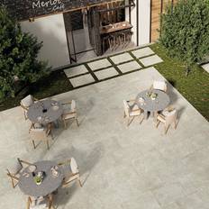 UteKlinker Tenfors Merlot Bone 60x60 cm