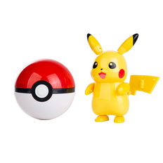 Pokemon Figurer Toy Anime Pikachu Charizard Greninja Pocket Monster Figur Pokeball Model Gift - Utan Box