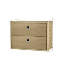 Bedroom A Reol - Beige/Eg - String Furniture