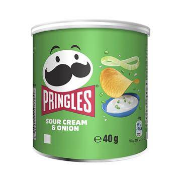 Chips Pringles Sourcream & Onion Mini 12x40g
