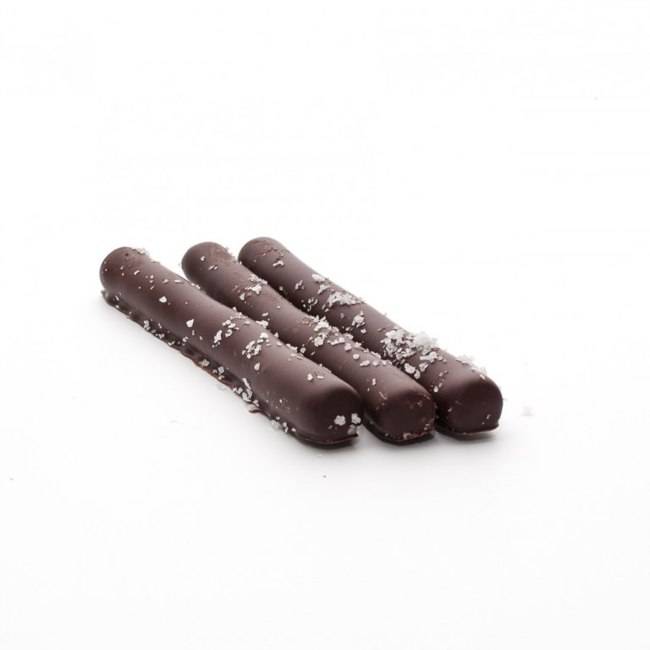 LAKRITSFABRIKEN DARK CHOCOLATE GOLD FROSTED 45g
