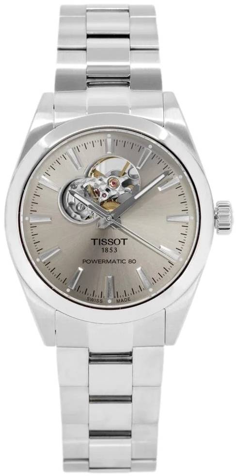 Tissot Herreur T127.407.11.081.00 Powermatic 80 Sølvfarvet/Stål