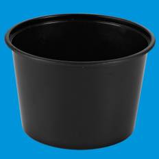 Salatbowl 20 oz 525 ml Ø120 x 77 mm. Sort PP, 50 stk
