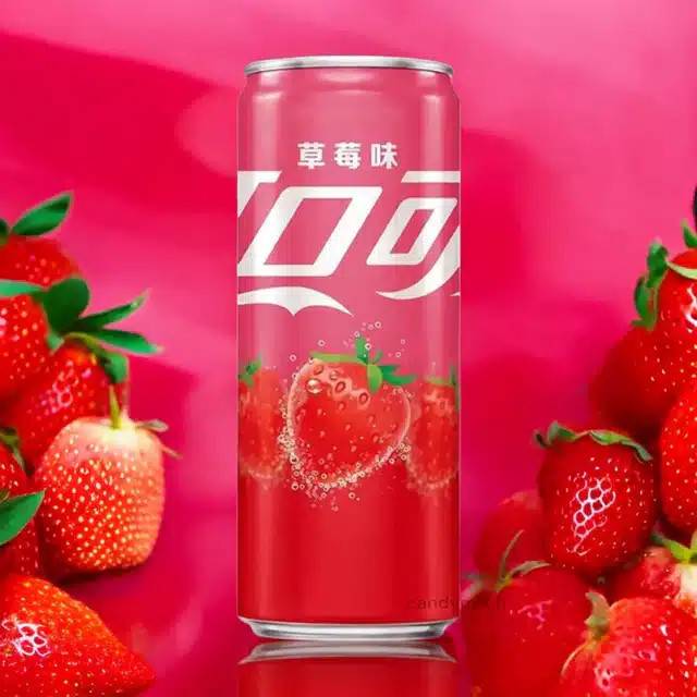 China Coca Cola Strawberry Slim 24 x 330 ml