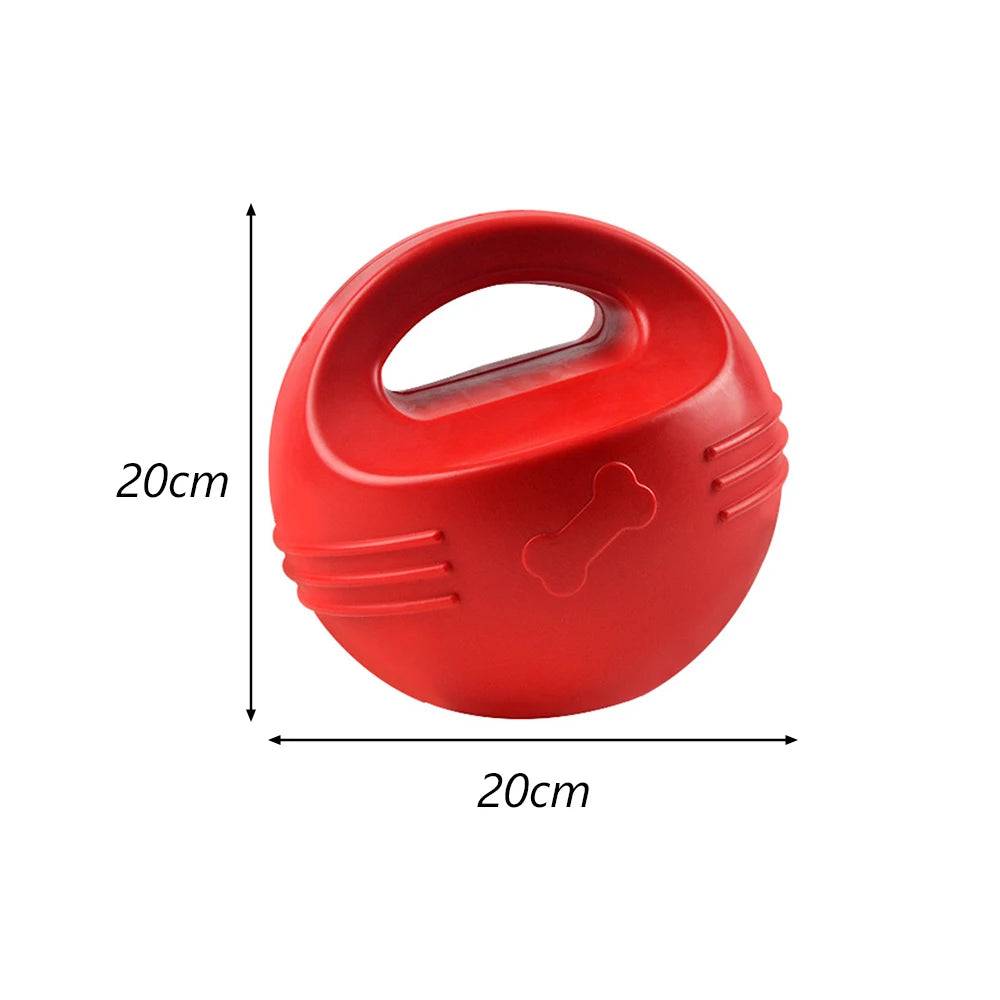 Indestructible TPR Dog Chew Toy for Aggressive Chewers - Bone Ball / As the pictures / SPC (As the pictures)