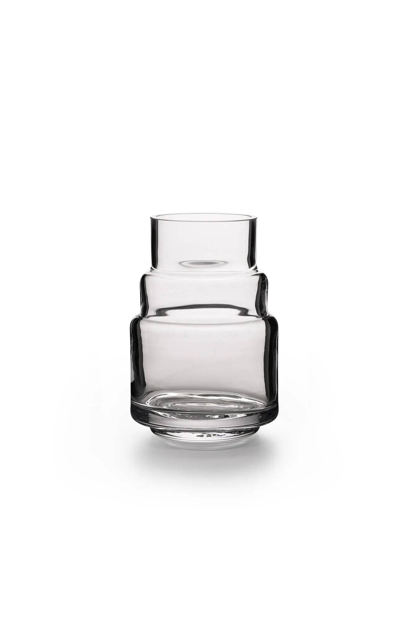 Glimmer Glasvas Klar 12 cm