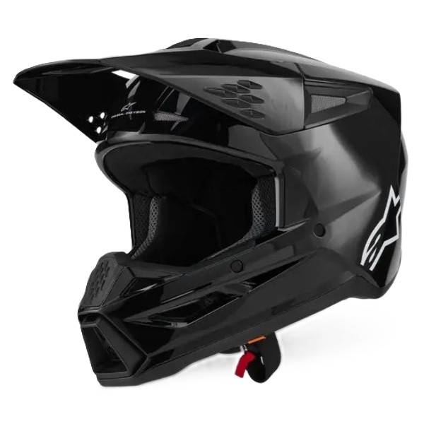 Alpinestars SM3 Cross Hjelm Blanksort 2XL