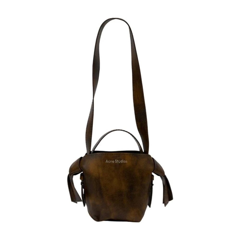 Acne Studios Musubi Mini Bag - Tasker - Dame - Brun - ONE SIZE - Uld