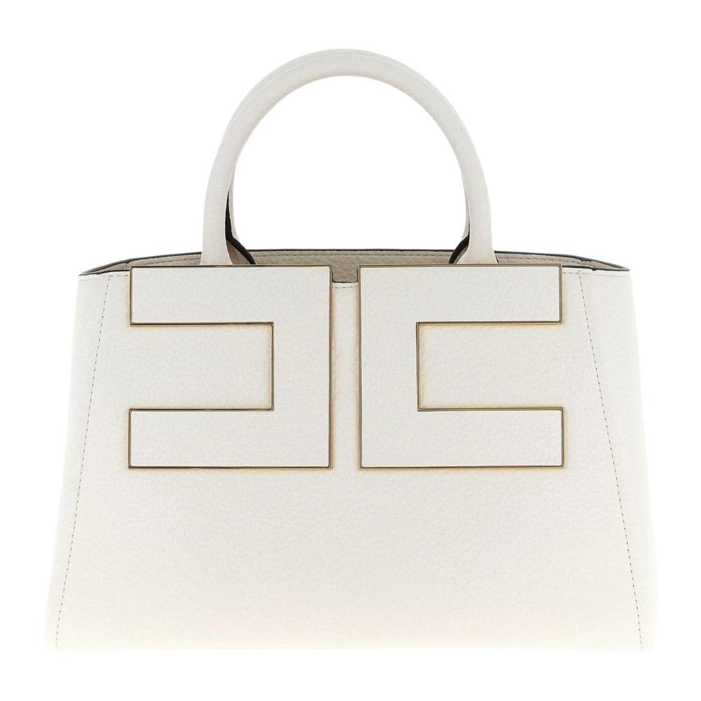 Elisabetta Franchi - Tote Bag Väskor - Dam - ONE Size - Läder