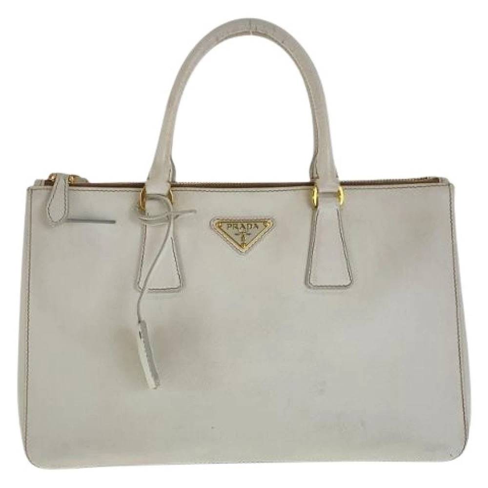Prada Vintage - Pre-owned Saffiano Galleria Läder Tote Vintage - Dam - ONE Size - Läder