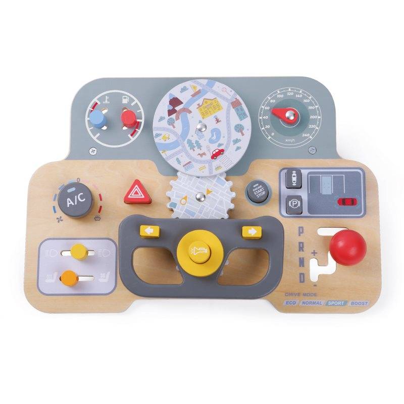 2Kids Toys Activity Board Car aktiviteter legetøj 12m+ 1 stk. - 1 stk.