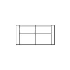 Skalma Congo sofa (2,5 pers. sofa - B173 x D75 x H82 cm, Standard sædedybde - 53 cm, Stof, Eg)