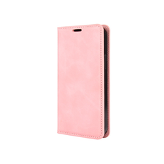 iPhone 11 Pro Max - Soft Power™ Flip Læder Etui / Pung - Lyserød